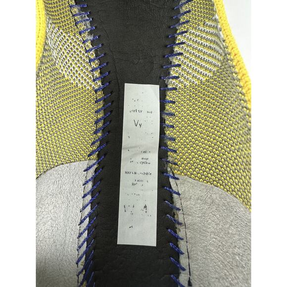 Rothy's Round Toe The Flat Ballet Slip On Knit Shoes Sunshine Yellow Women's 7.5 - Picture 4 of 16